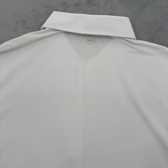 Peter Millar Crown Crafted Men's White Tailored Fit Polo Shirt Size XXL NEW - Picture 12 of 14